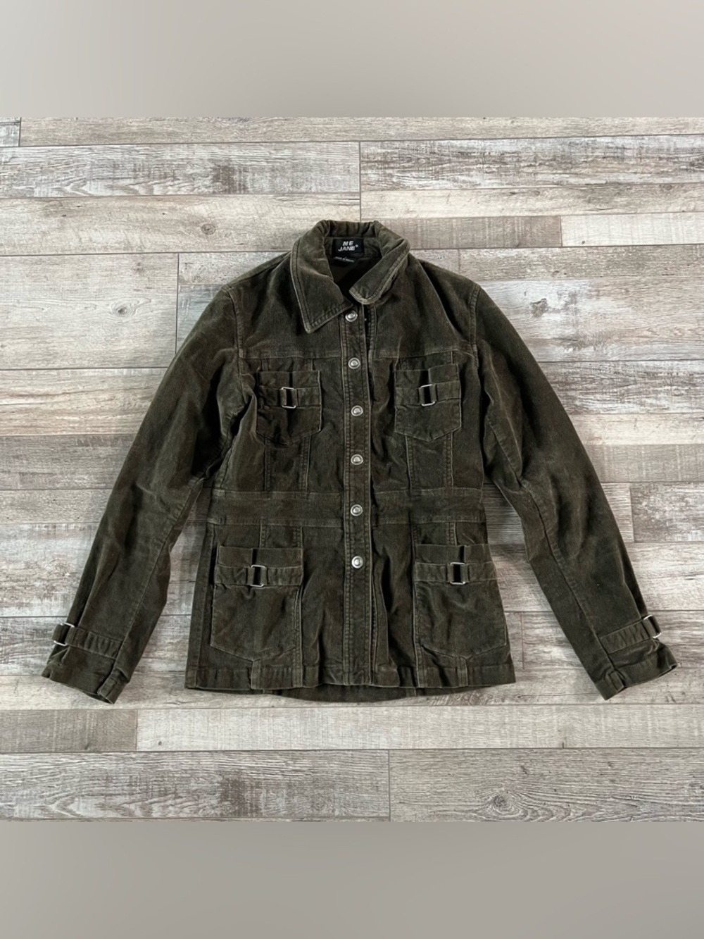 Me Jane Women’s Green Jacket Size Small